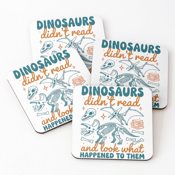 Item preview, Dinosaurs Didn't Read And Look What Happened To Them Funny Reader designed and sold by Per My Last Nerve Studio.