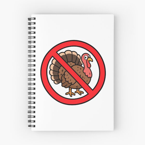Item preview, No Turkey Funny Thanksgiving Prohibition Sign designed and sold by MonkiFlipp.