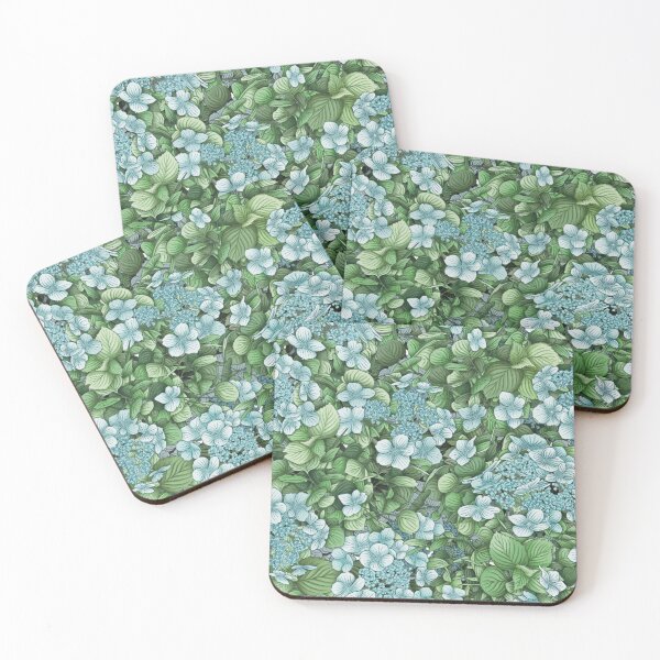Item preview, Blue Flowers and Foliage designed and sold by Nimlongarts.