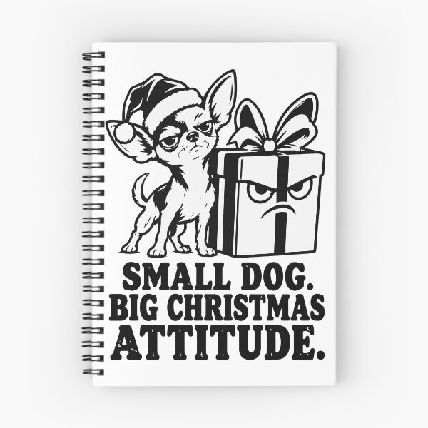Item preview, SMALL DOG. BIG CHRISTMAS ATTITUDE. designed and sold by IconsStyles.