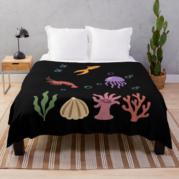 Item preview, Goldfish, underwater children, shrimp, jellyfish designed and sold by Sir-Freaky.