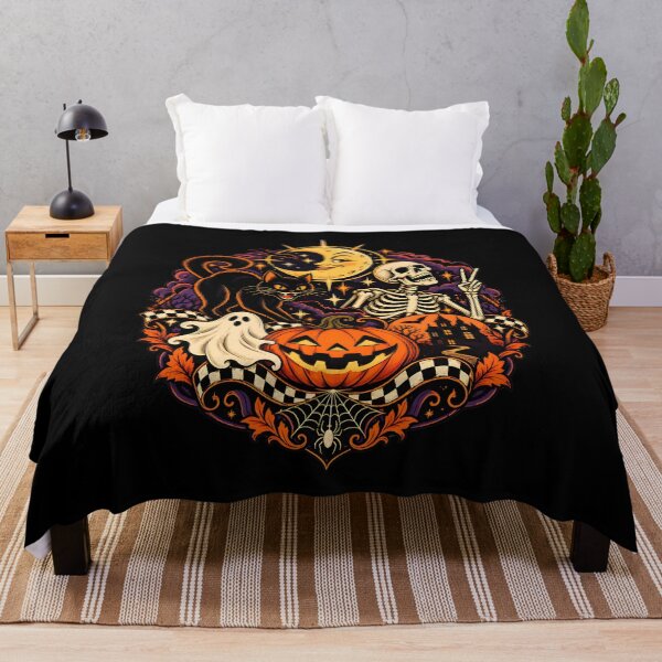 Item preview, Whimsical Halloween Art Circle designed and sold by OlyvieArt.