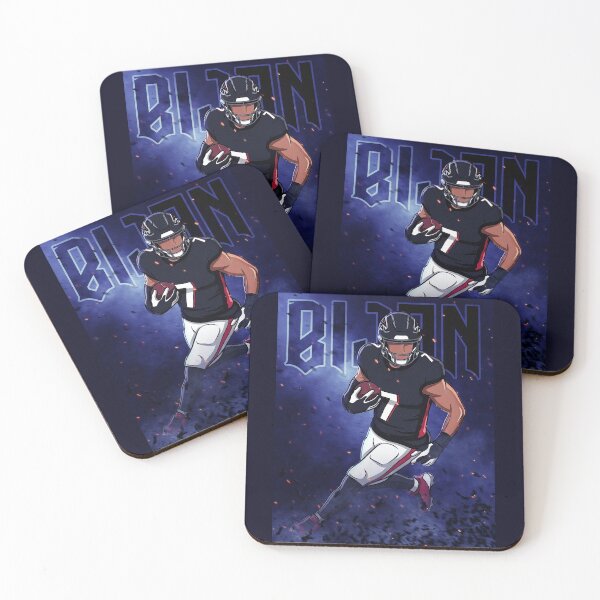 Item preview, Bijan Robinson - 7 - American Football Player designed and sold by GlimTig.