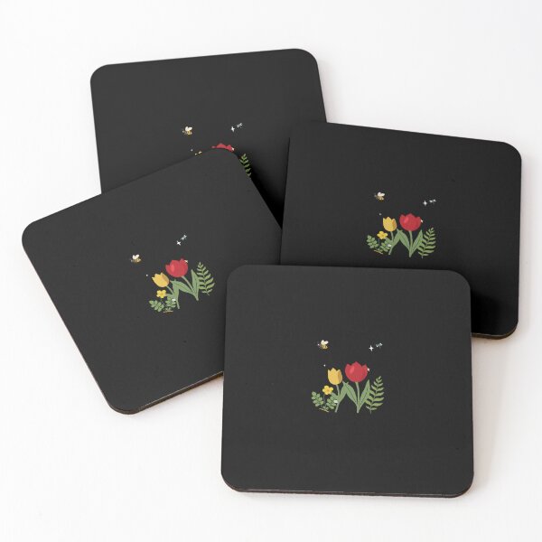 Item preview, Goose cinquefoil flowers fern tulip botanical designed and sold by Sir-Freaky.