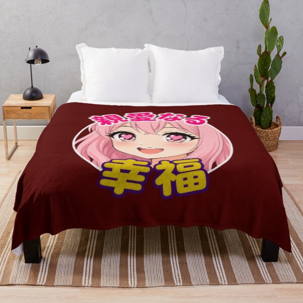 Item preview, Sweet Pink Hair Anime Girl Happiness designed and sold by vickiemille.
