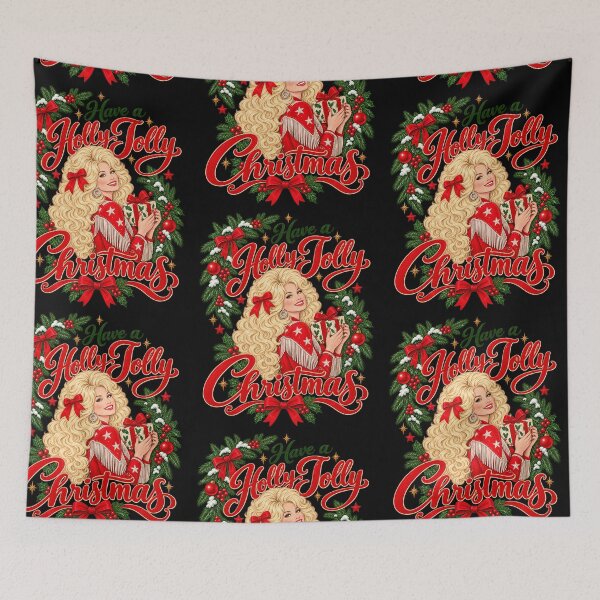 Item preview, Have A Holly Dolly Christmas Country Music designed and sold by gamoreRony.