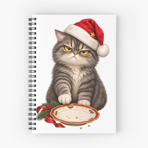 Item preview, Funny Cat - Santa Owes Me Christmas designed and sold by ESSClothing.