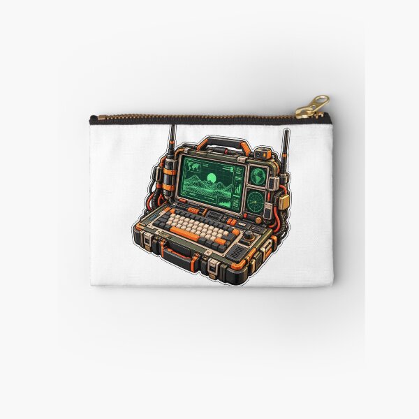 Item preview, Cyberdeck Terminal - Retro Futuristic Portable Computer designed and sold by WeirdlyMild.