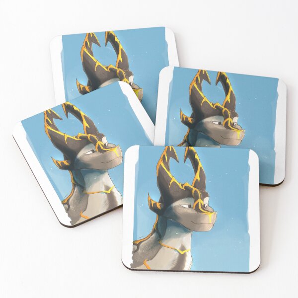 Item preview, Gold Trimmed Dragon Portrait designed and sold by Aniartini.