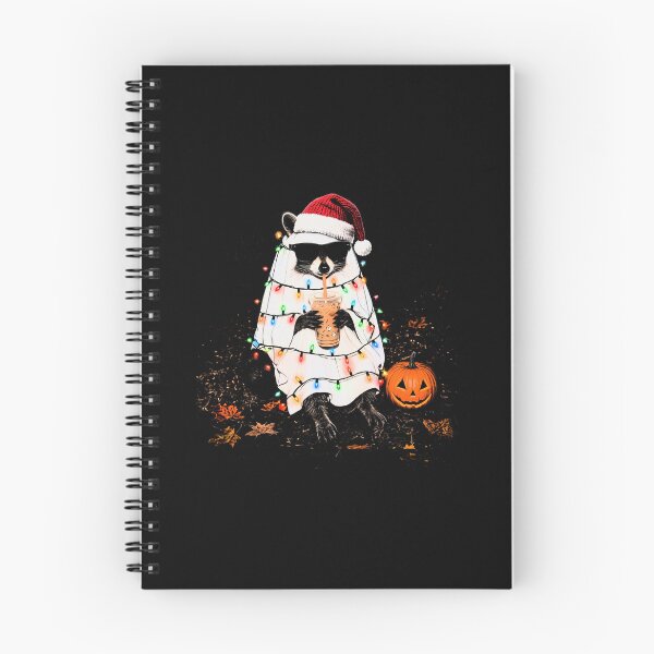 Item preview, Funny Ghost Raccoon Christmas designed and sold by Elenafatulla.
