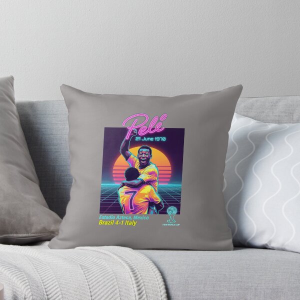 Item preview, Pelé Celebration 1970 World Cup Retro Photo T-Shirt-90 designed and sold by ChristopherRa.