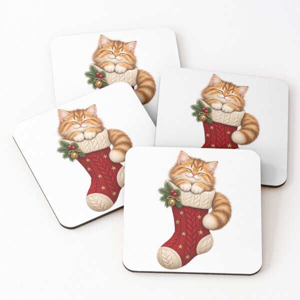 Item preview, Funny Cat - Handle With Purr Christmas designed and sold by ESSClothing.