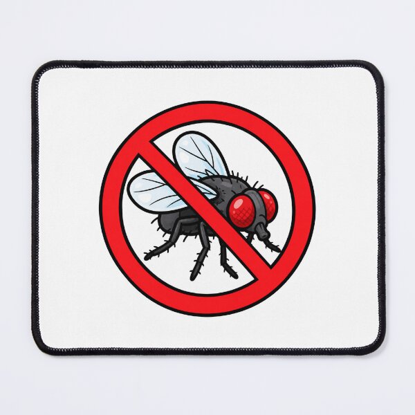 Item preview, No Flies Funny Fly Prohibition Sign designed and sold by MonkiFlipp.