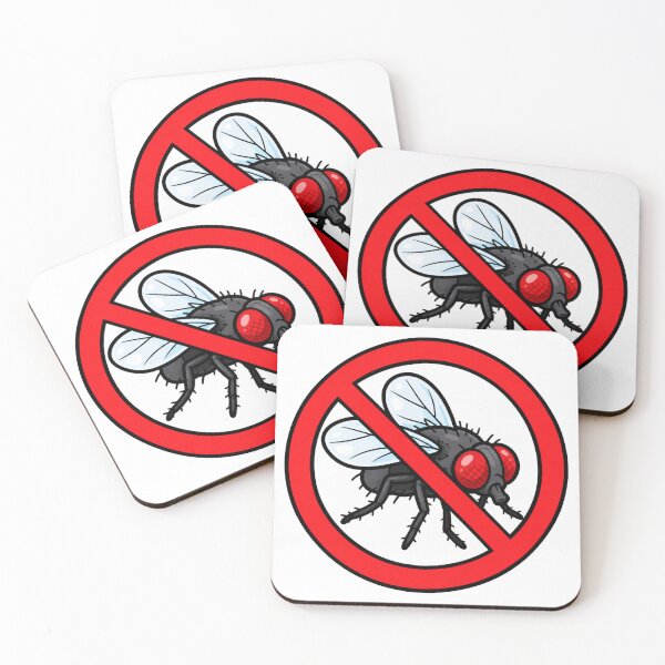 Item preview, No Flies Funny Fly Prohibition Sign designed and sold by MonkiFlipp.