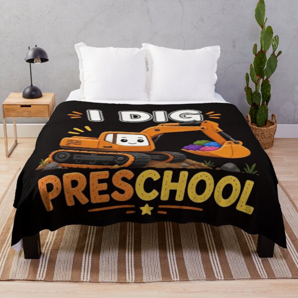 Item preview, I Dig Preschool designed and sold by Rachid-Art.