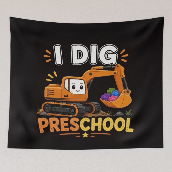 Item preview, I Dig Preschool designed and sold by Rachid-Art.