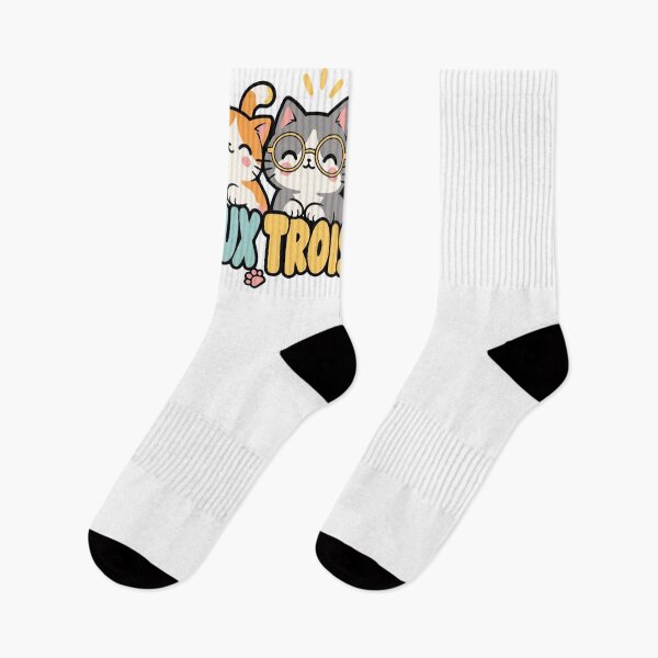Item preview, Un Deux Trois Cat Cute French Counting Cats Design designed and sold by stmpdwrld.