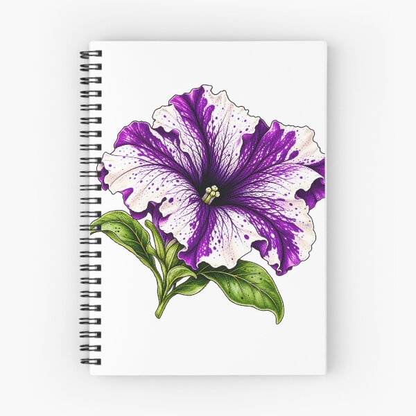 Item preview, Purple White Petunia designed and sold by TOMSZE.
