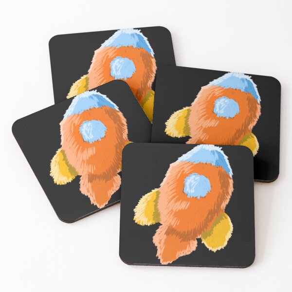 Item preview, Fuzzy Rocket Plush designed and sold by Alezhaawz.