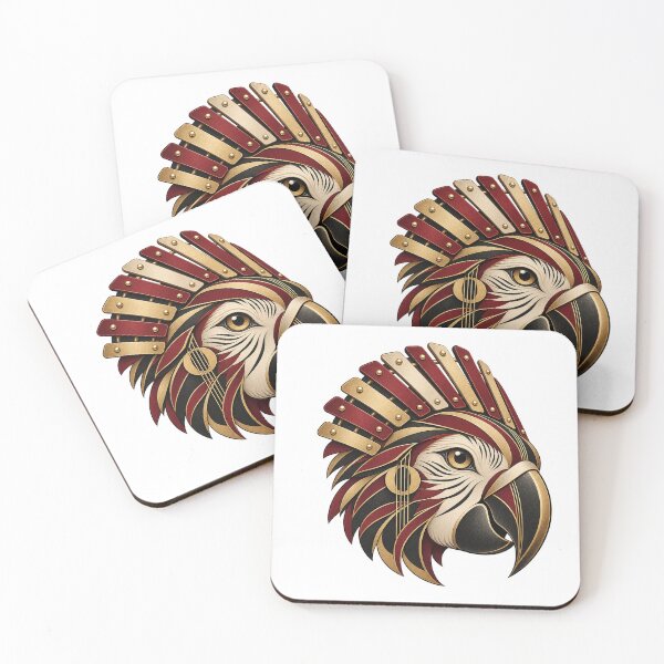 Item preview, Parrot Musical Portrait in 1930s Art Deco designed and sold by Mono.fi Studios.