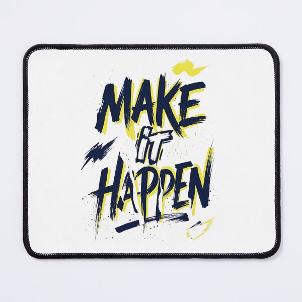 Item preview, Make It Happen designed and sold by StickVerse by Owais.