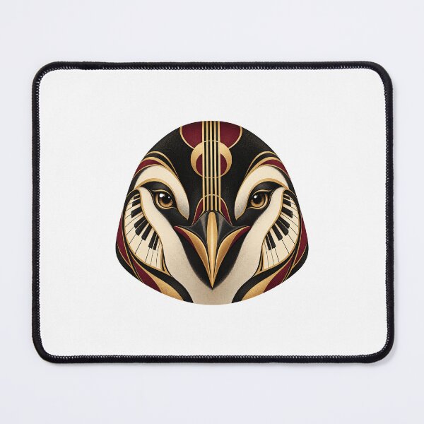 Item preview, Penguin Musical Portrait in 1930s Art Deco designed and sold by Mono.fi Studios.