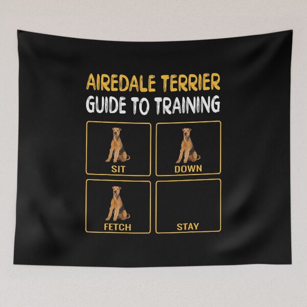 Item preview, Airedale Terrier Puppy Large Terrier Wire (3) designed and sold by LevernePrickles.