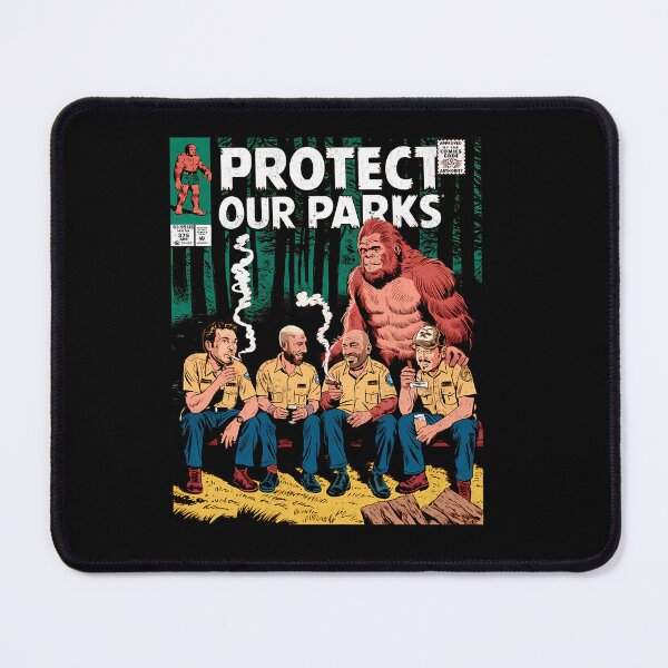 Item preview, Protect Our Parks Comic Book Cover designed and sold by DorKestrel.