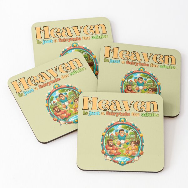 Item preview, Heaven Is Just a Fairytale for Adults – Atheist Philosophy & Dark Humor designed and sold by Zachlogic.