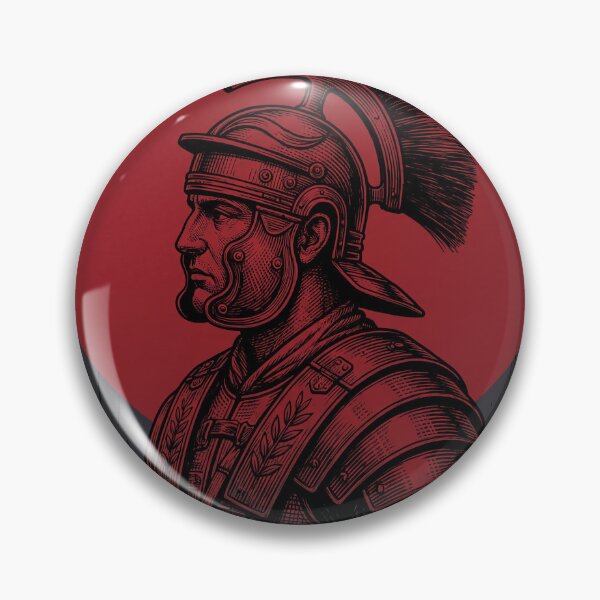 Item preview, Roman Centurion – Red Sun Warrior Engraving Art designed and sold by MJVolt.