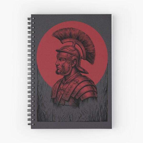 Item preview, Centurión romano – Guerrero del sol rojo - Grabado artístico designed and sold by MJVolt.