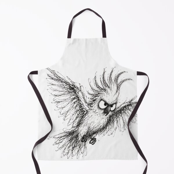 Item preview, flying Kookaburra Doodle Drawing designed and sold by BRETT'S ART STUDIO.