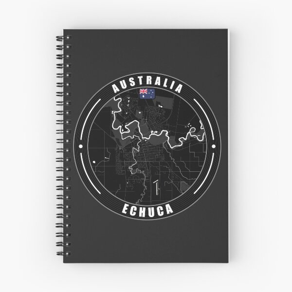 Item preview, Echuca Australia City Map  designed and sold by Thistle-TShop.