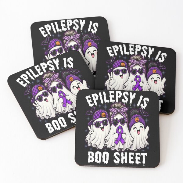 Item preview, Epilepsy Awareness Halloween Pun Graphic Tee for Spooky Humor Fans designed and sold by Teetreasure2.