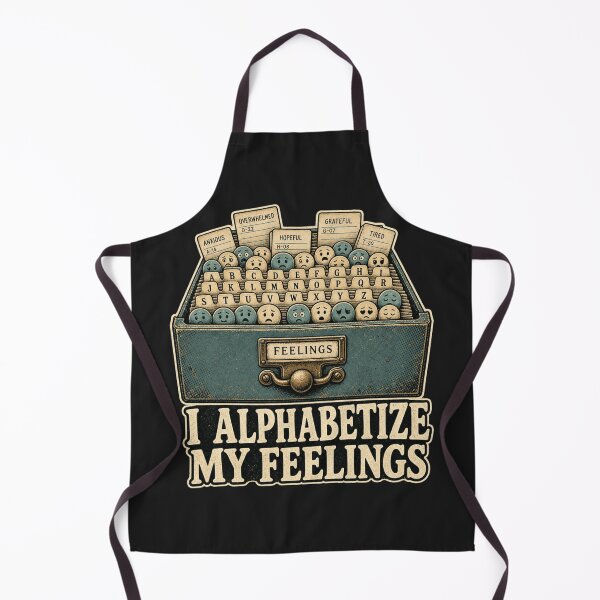 Item preview, I Alphabetize My Feelings Shirt, Funny Librarian T-Shirt, Organized Person Humor Tee, Book Lover Gift Shirt, Vintage Card Catalog Graphic designed and sold by TshirtsLabs.