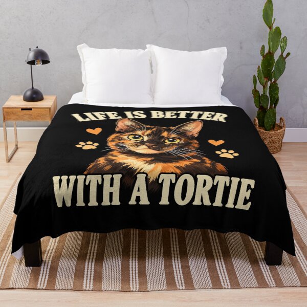 Item preview, Life Is Better With A Tortie Cat Lover Design designed and sold by stmpdwrld.