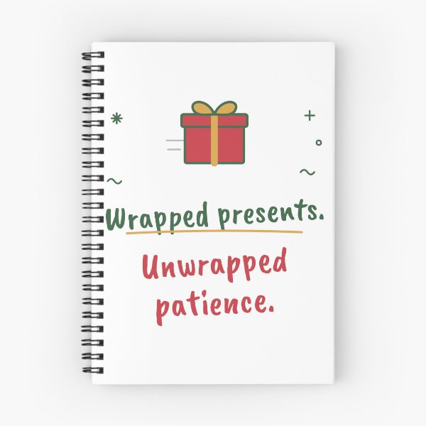 Item preview, Wrapped Presents Unwrapped Patience Christmas designed and sold by violetteskyart-vioart.