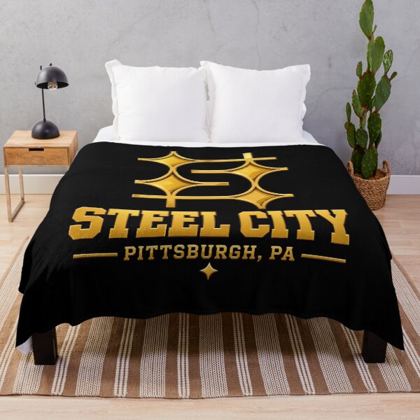 Item preview, Steel City Pittsburgh PA Black and Gold Vintage Yinzer Pride designed and sold by Imagequest.