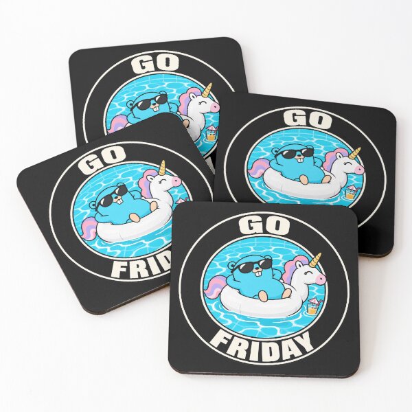 Item preview, Golang gopher mascot Go language friday designed and sold by Olena Du.