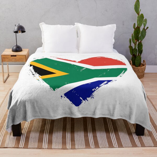 Item preview, Distressed South Africa Flag Heart ZA designed and sold by shitpostee.