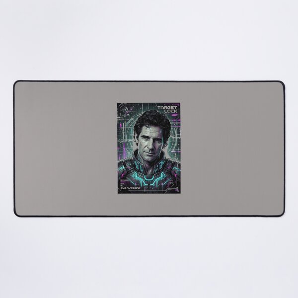 Item preview, Scott Bakula Monochrome Portrait Wearable Art-66 designed and sold by MargaretTAdair.