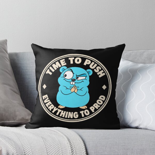 Item preview, Golang gopher mascot Go language Prod designed and sold by Olena Du.