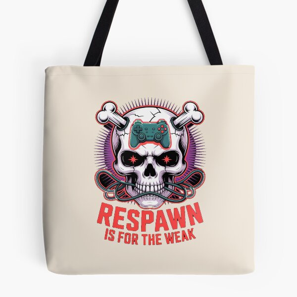 Item preview, Respawn Is For The Weak Gamer Skull and Controller designed and sold by LV-creator.