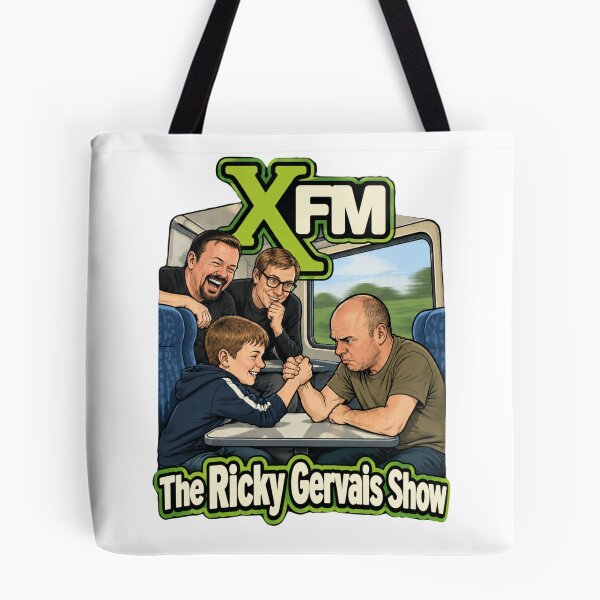 Item preview, XFM - Ricky Gervais Show: Memorable Moments - Karl Arm Wrestles on the Train. designed and sold by LoveSomethingDifferent.