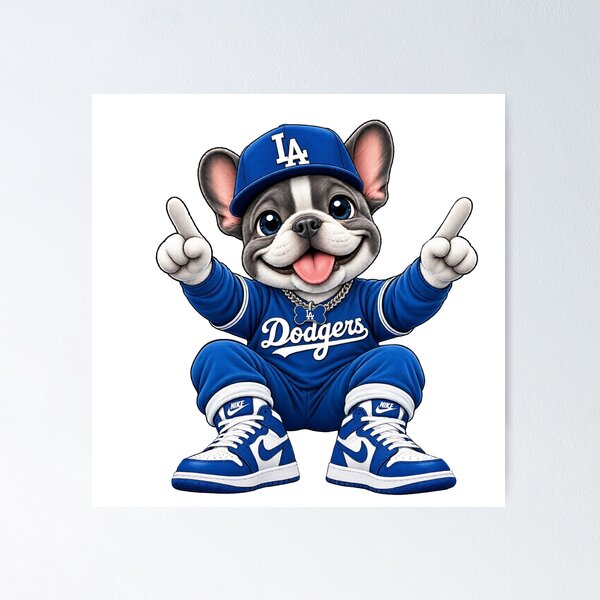 Item preview, Dodgers bulldog  designed and sold by ap drip .