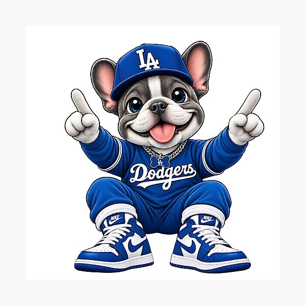 Item preview, Dodgers bulldog  designed and sold by ap drip .