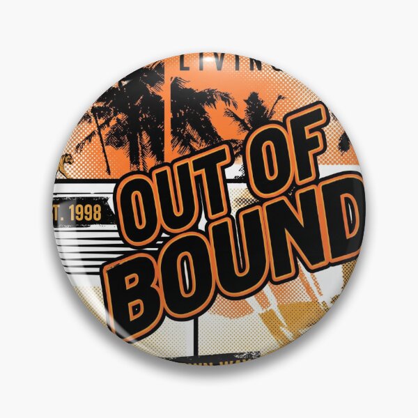 Item preview, Paradise Found Out Of Bounds Tropical Badge designed and sold by Adom-Fashon.