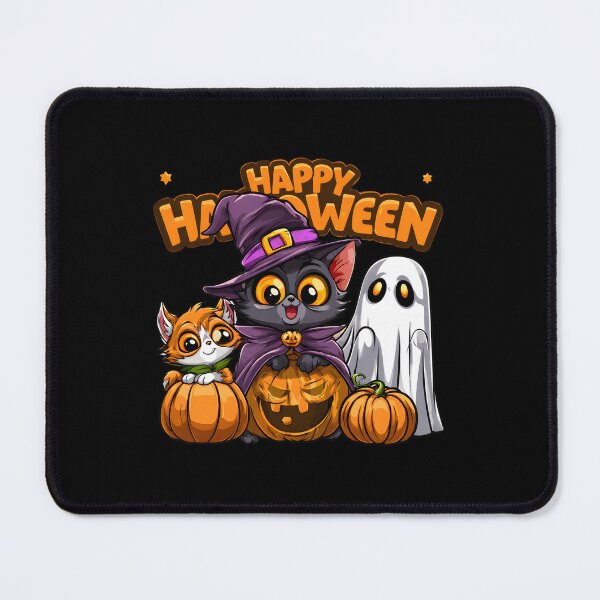 Item preview, Festive Halloween Cat Ghost Fox Art designed and sold by GiaoCalonas.
