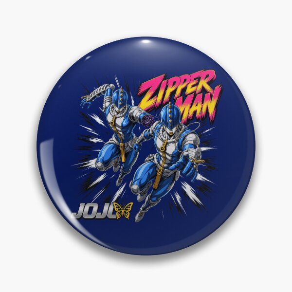 Item preview, Zipper Stand Hero Bizarre Battle Style designed and sold by xenianorman.