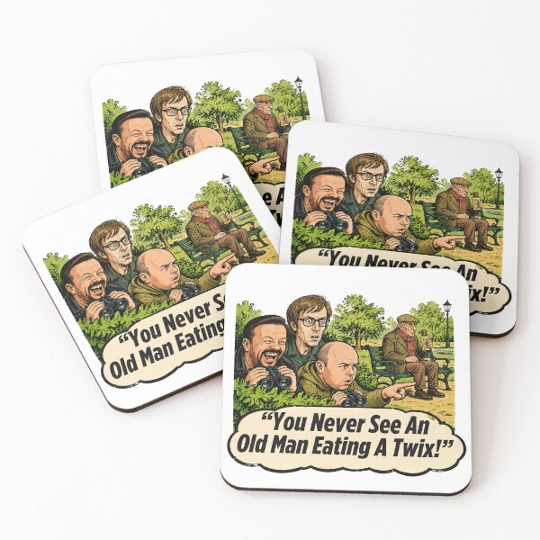 Item preview, XFM - Ricky Gervais Show: Memorable Moments - Karl Famous Quote About Old Men and Twix's designed and sold by LoveSomethingDifferent.